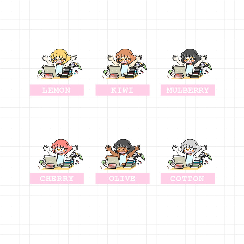 Crazy Busy | Activity Stickers | f028