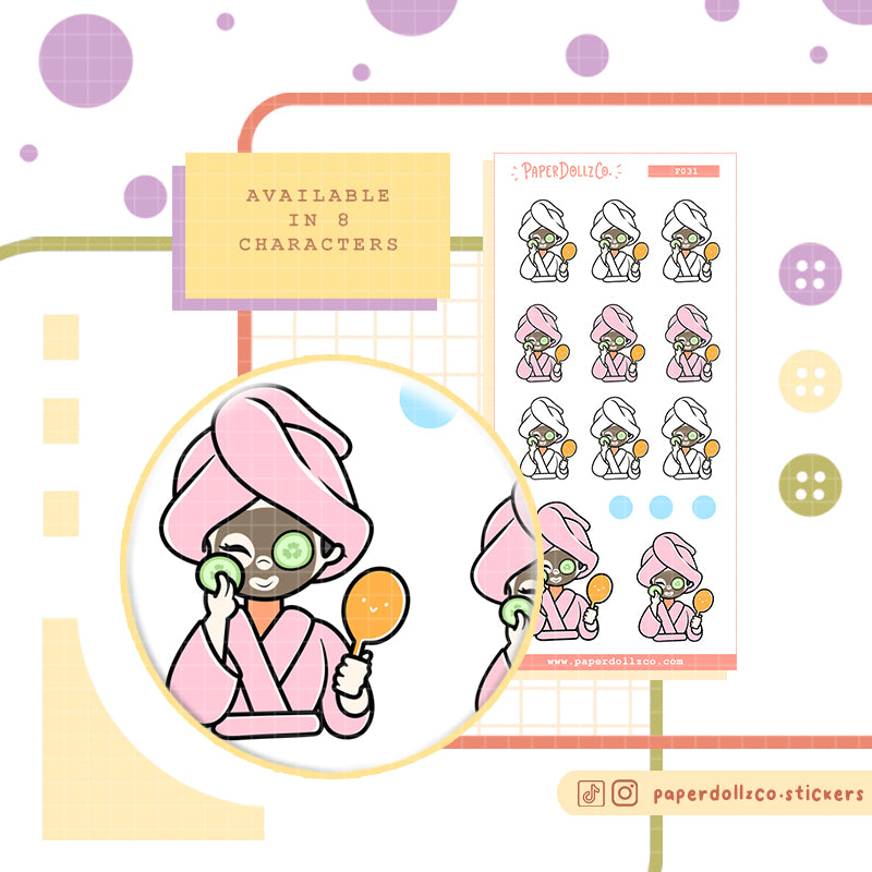 Me Time Planner Stickers | f031