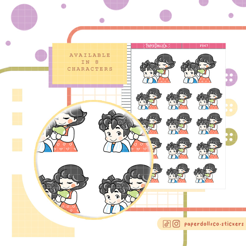 Style Couple Planner Stickers | f067