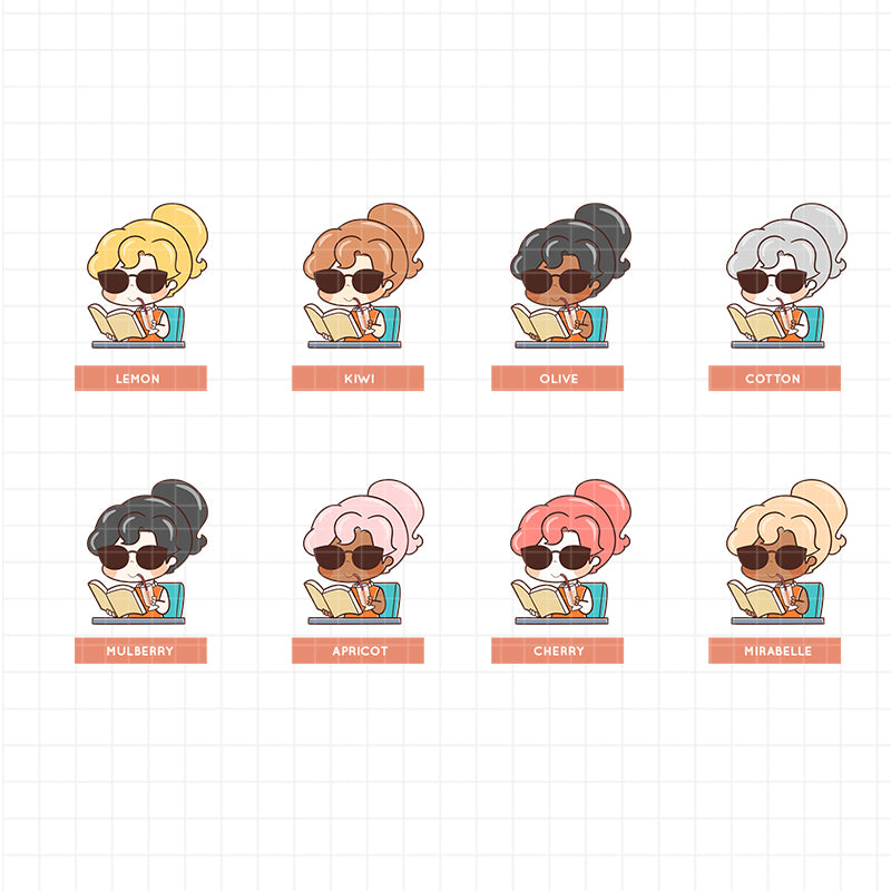 Free Time | Lady Boss | Activity Stickers | f097