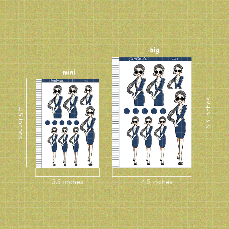 Corporate Girl | Happy Together | Just Dolls Stickers | J102