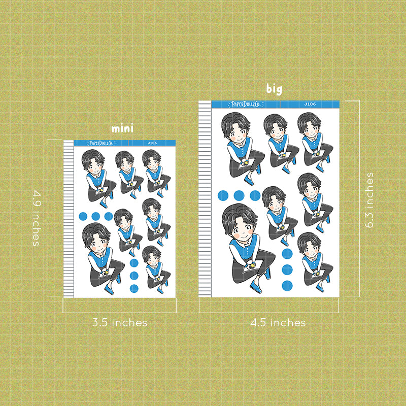 Picnic | Happy Together | Just Dolls Stickers | J106