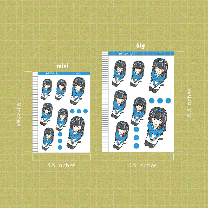 Picnic | Happy Together | Just Dolls Stickers | J107