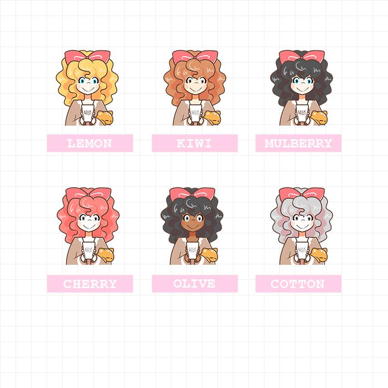 Ginger Bread Costume | Just Dolls Stickers | J145