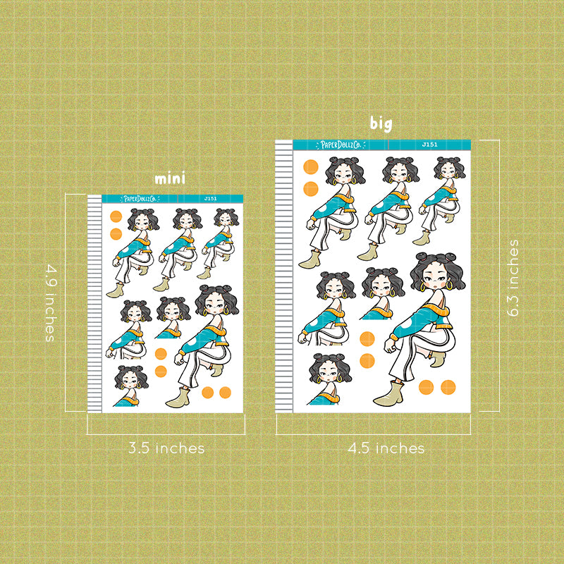 90's Music | Remember the 90's | Just Dolls Stickers | J151