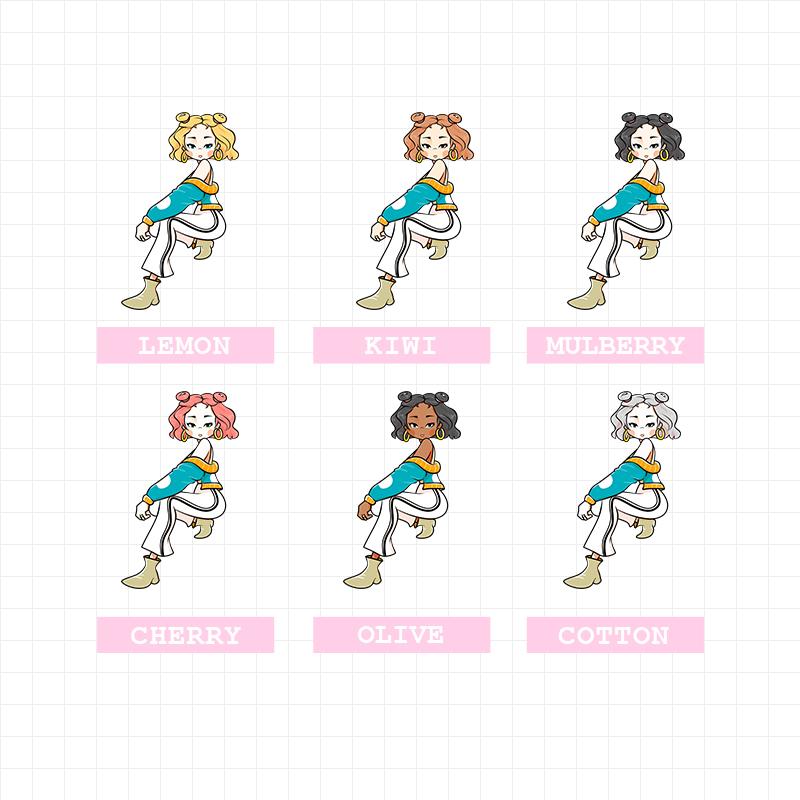 90's Music | Remember the 90's | Just Dolls Stickers | J151