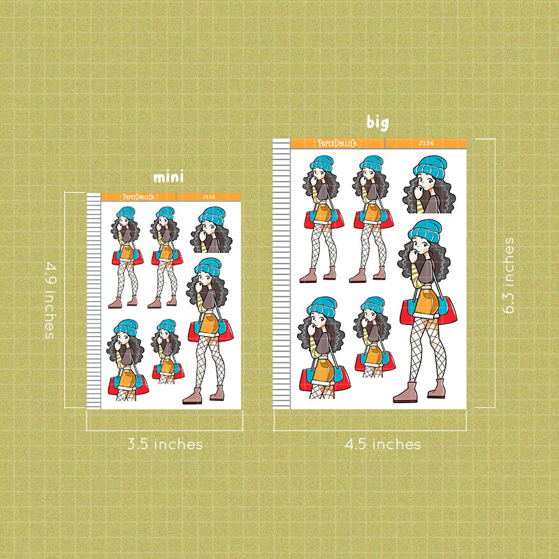 90s Pins | Back When 90's | Just Dolls Stickers | J156