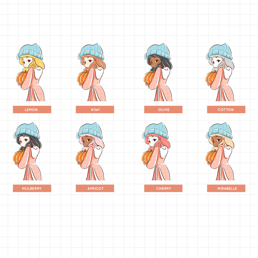 Bountiful Fall Planner Sticker | J197