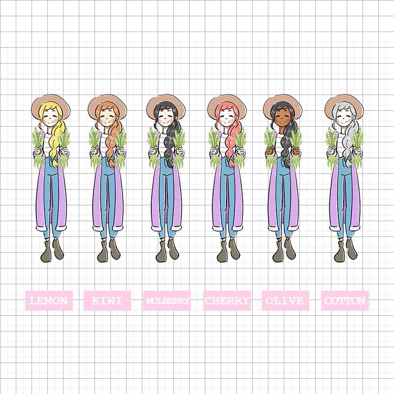Lily of the Valley | Floriography | Just Dolls Stickers | J118