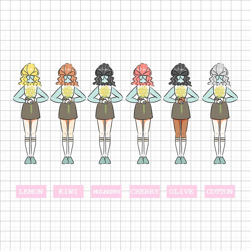 Primrose | Flower Pop | Just Dolls Stickers | J115