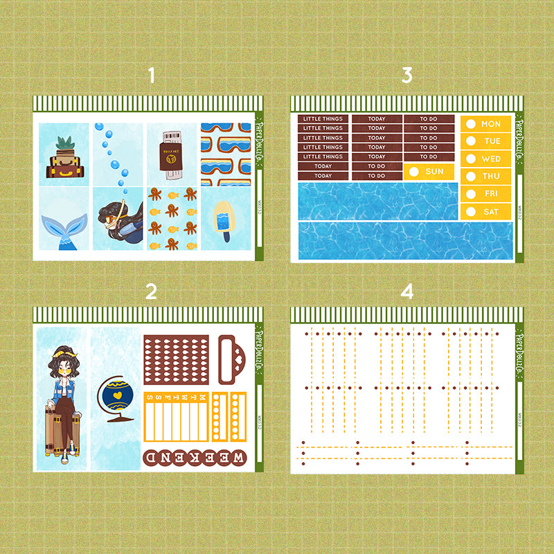 Carefree Deep Sea Weekly Kit | WK032