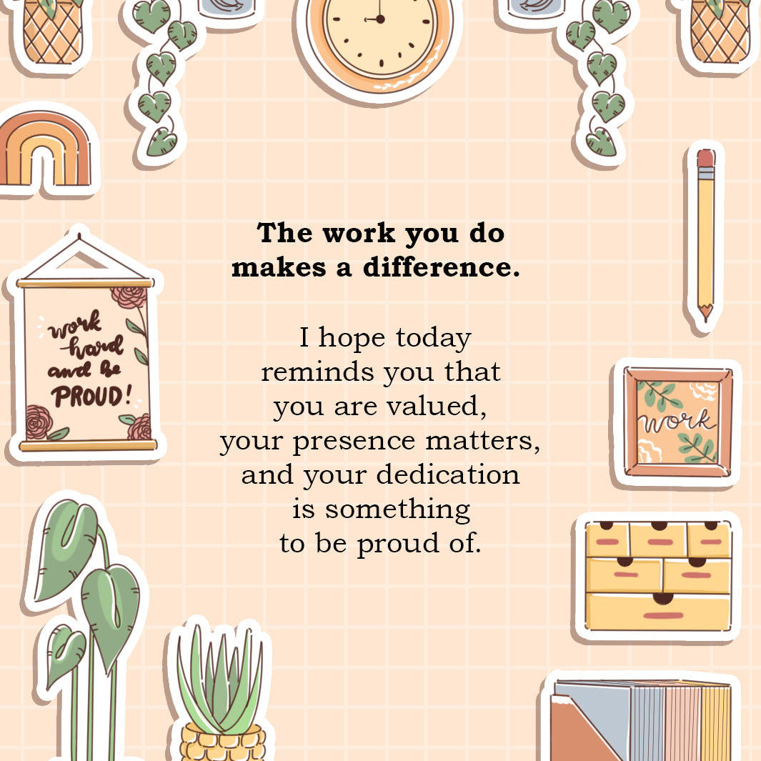 Work that Makes a Difference