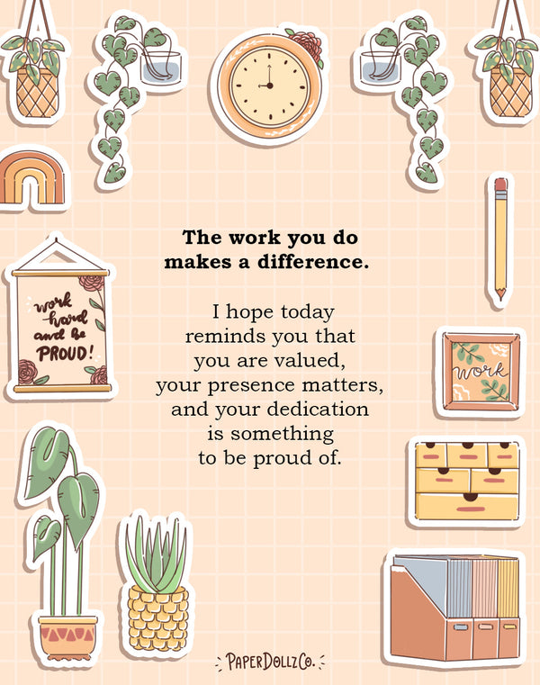 Work that Makes a Difference