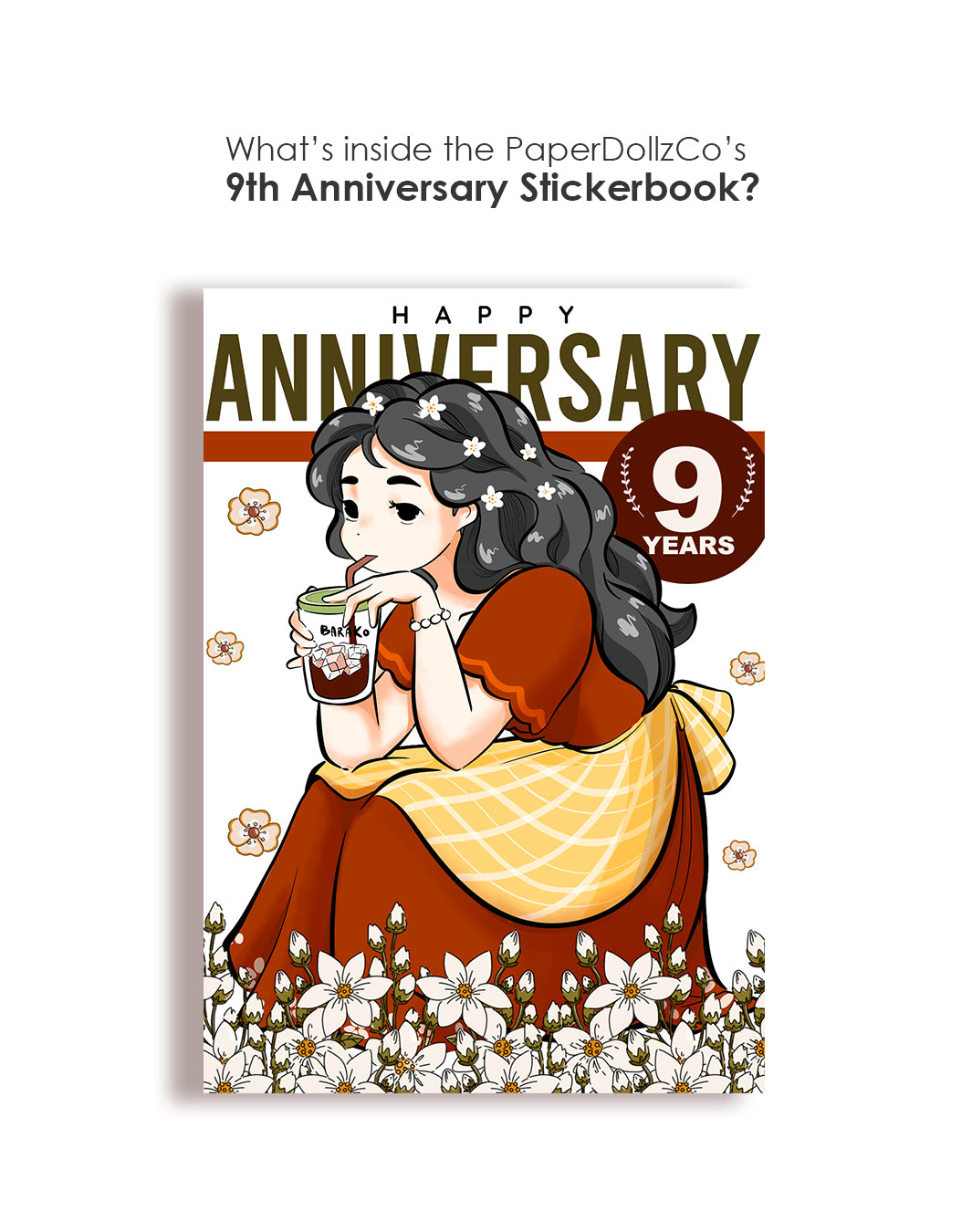 9th Anniversary Sticker Book | CB080