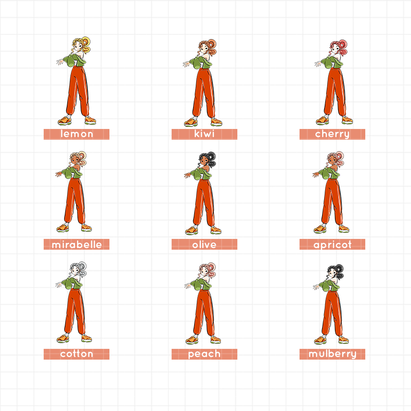 Jogging | Body In Motion | Collection Stickers | C467