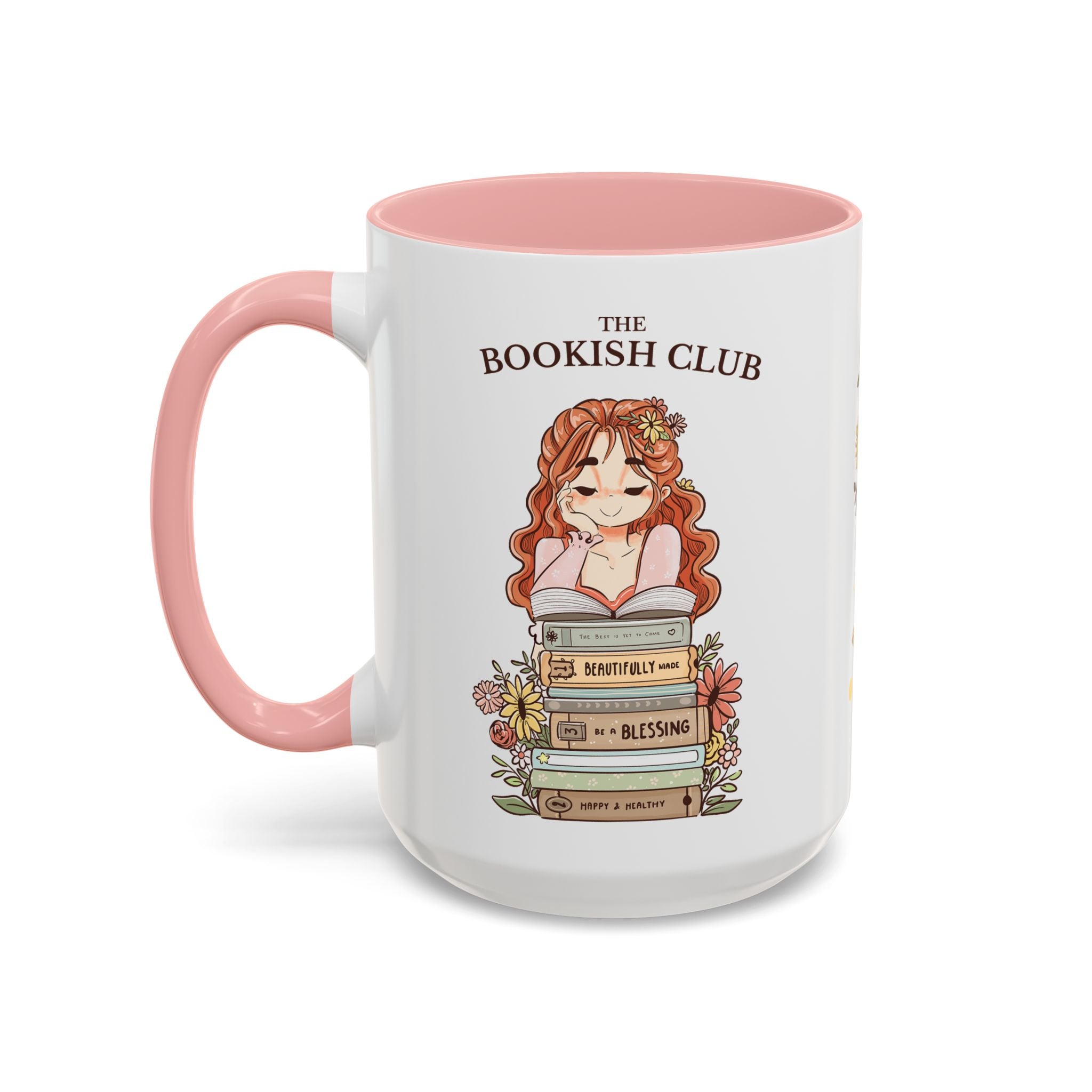 Whimsical Accent Coffee Mug - Cozy Home Vibes, Perfect Gift for Tea Lovers, Bookworms, and Relaxing Moments | Kiwi Merch Mug