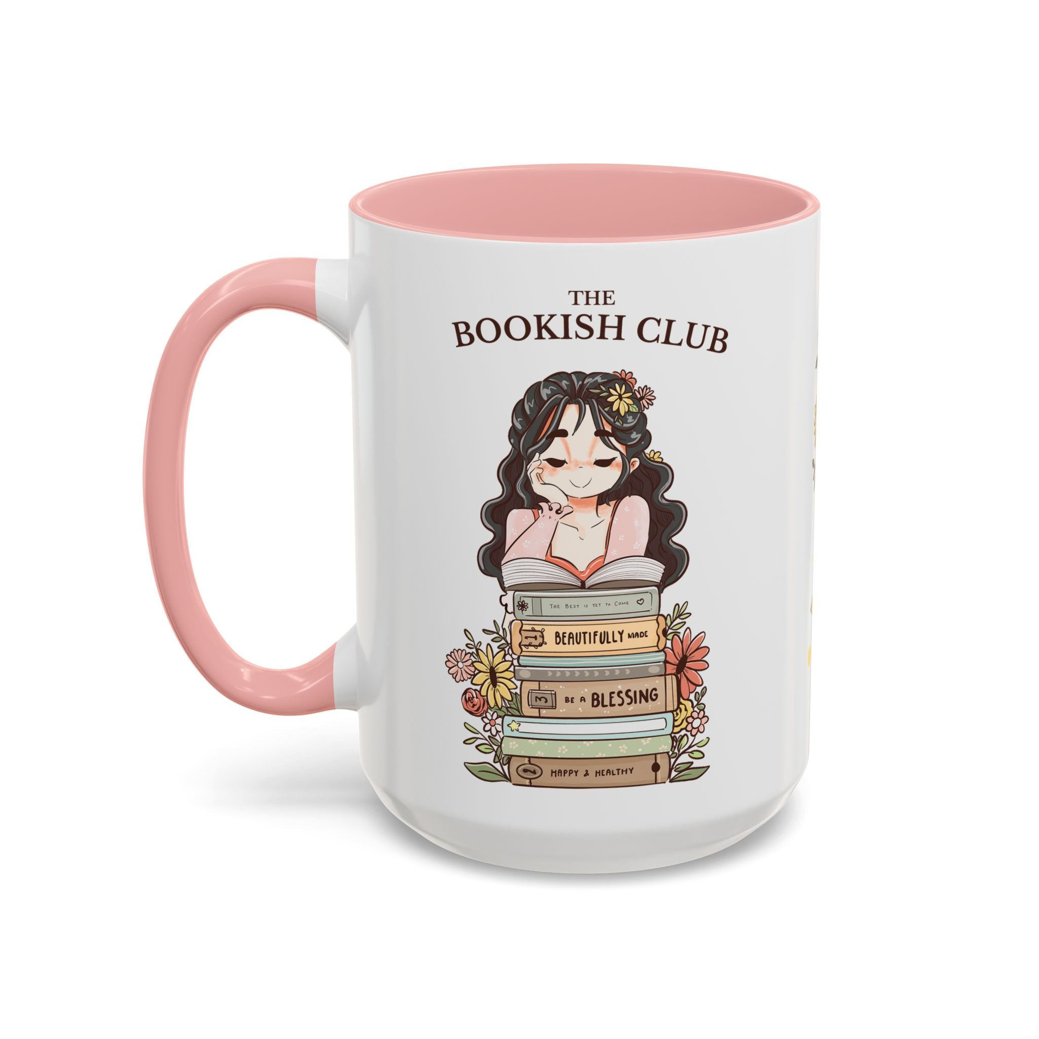 Whimsical Accent Coffee Mug - Cozy Home Vibes, Perfect Gift for Tea Lovers, Bookworms, and Relaxing Moments | Mulberry Merch Mug