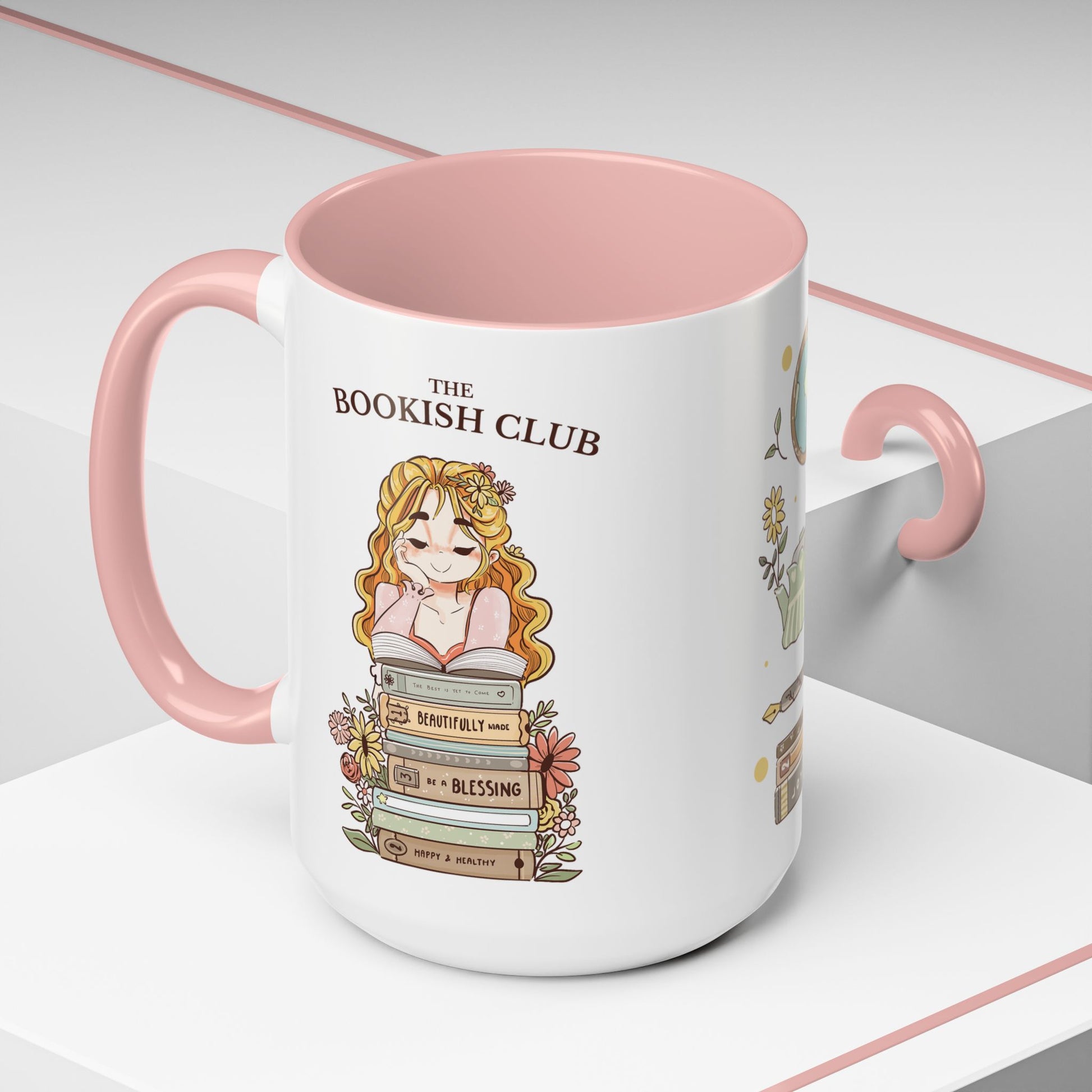 Whimsical Accent Coffee Mug - Cozy Home Vibes, Perfect Gift for Tea Lovers, Bookworms, and Relaxing Moments | Lemon Merch Mug