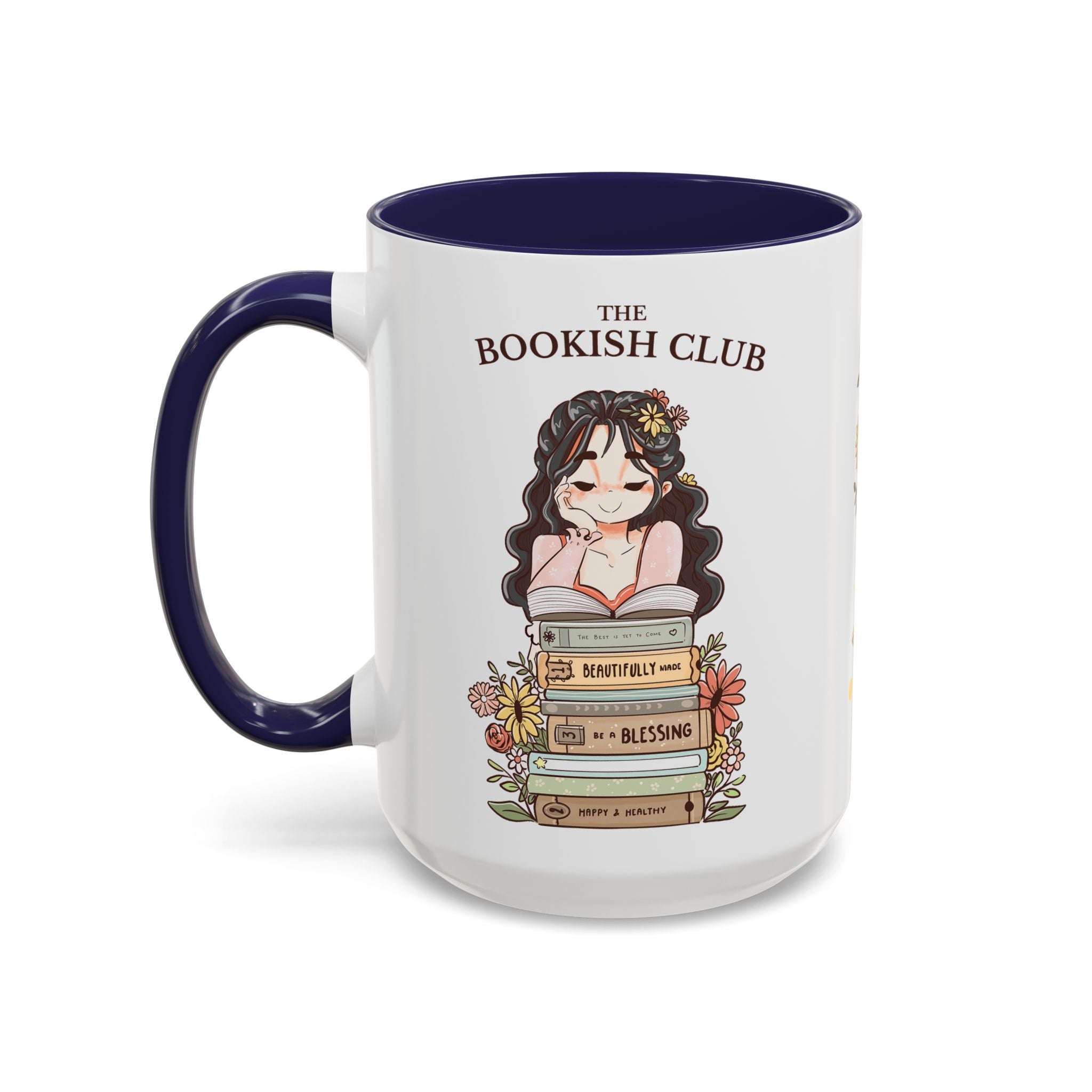 Whimsical Accent Coffee Mug - Cozy Home Vibes, Perfect Gift for Tea Lovers, Bookworms, and Relaxing Moments | Mulberry Merch Mug