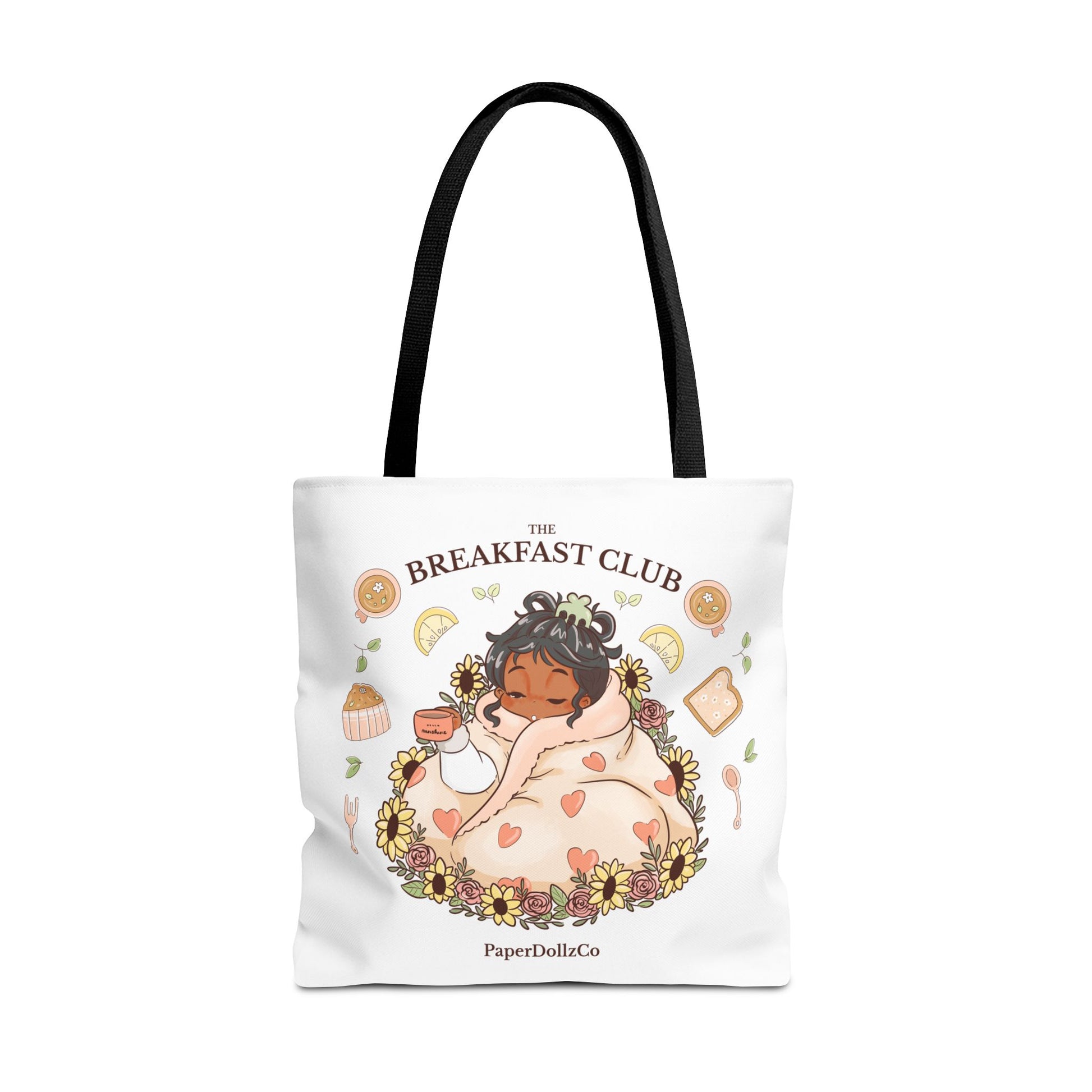 Breakfast Club Tote Bag for Food Lovers, Stylish Grocery Tote, Cute Shopping Bag, Gift for Foodies, Eco-Friendly Accessory | Olive Merch