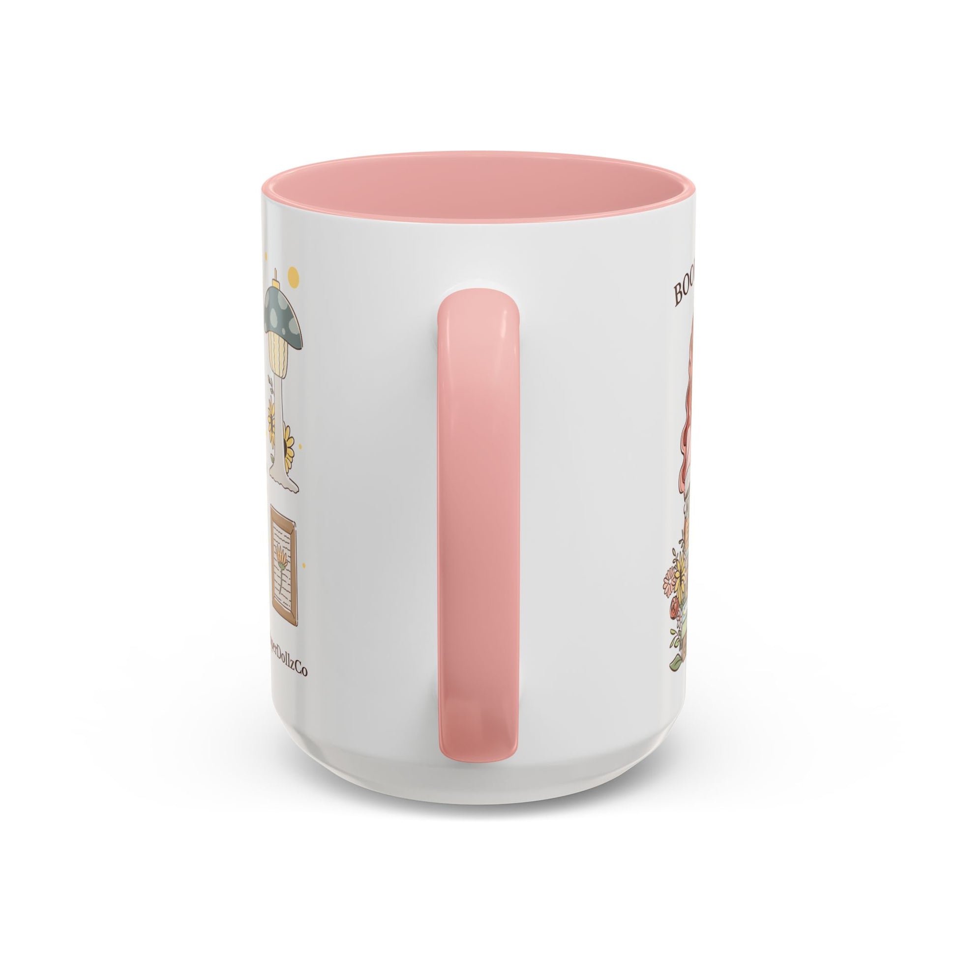 Whimsical Accent Coffee Mug - Cozy Home Vibes, Perfect Gift for Tea Lovers, Bookworms, and Relaxing Moments | Apricot Merch Mug