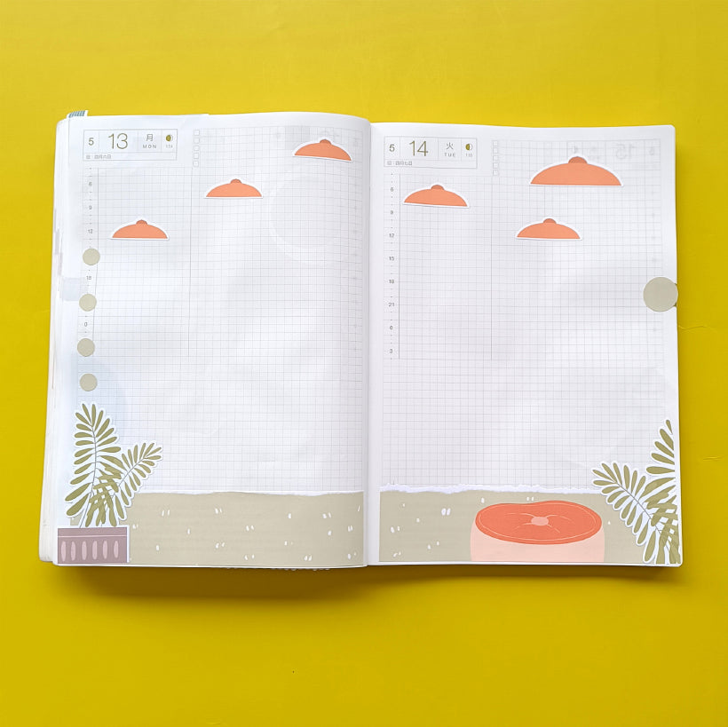 Sweet Dreams | Hobonichi | Cousin Daily Sticker Kit | Cd020