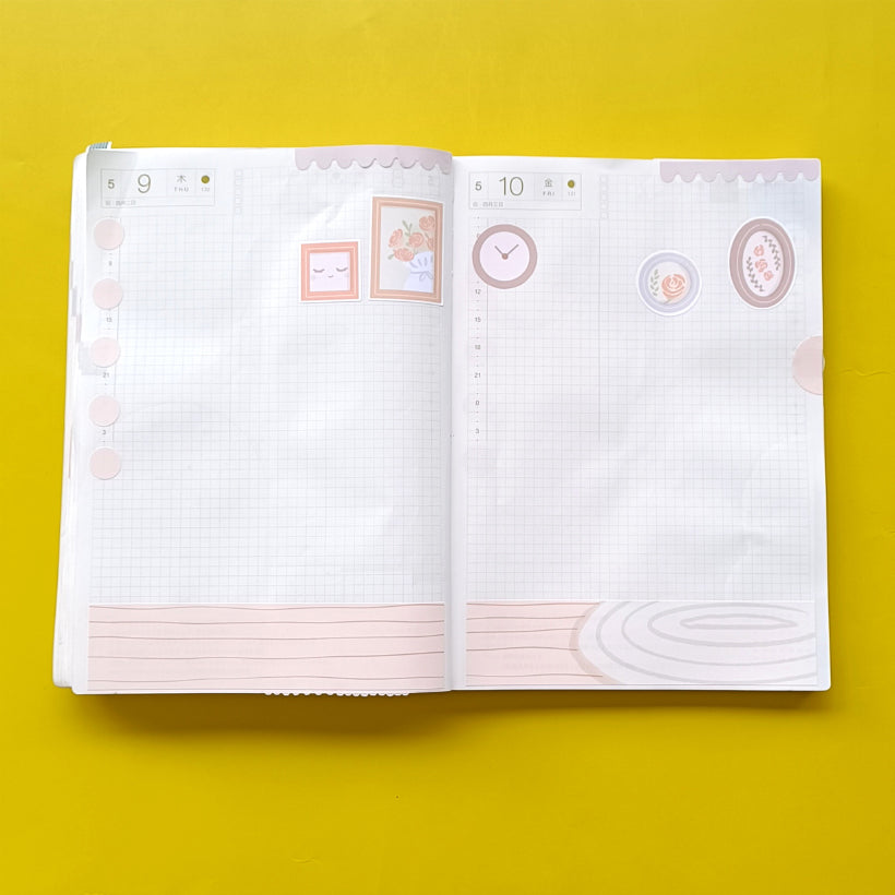 Sweet Dreams | Hobonichi | Cousin Daily Sticker Kit | Cd018