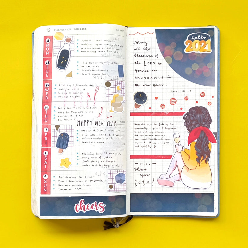 Cheers | Cozy Holiday | Collections Sticker | C165