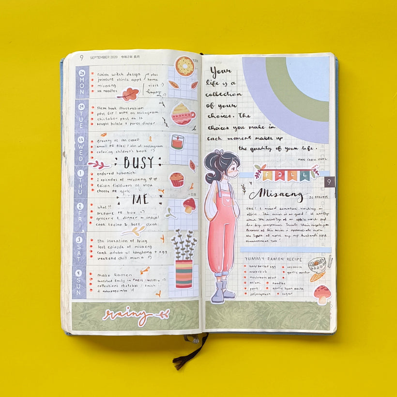 Rainy | Fall in Love | Collections Sticker | C171