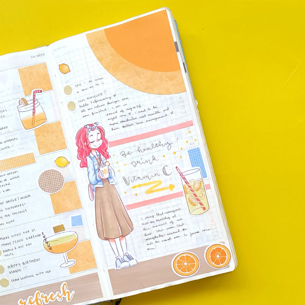 Refresh Spring Collections PaperDollzCo Planner Sticker | C144