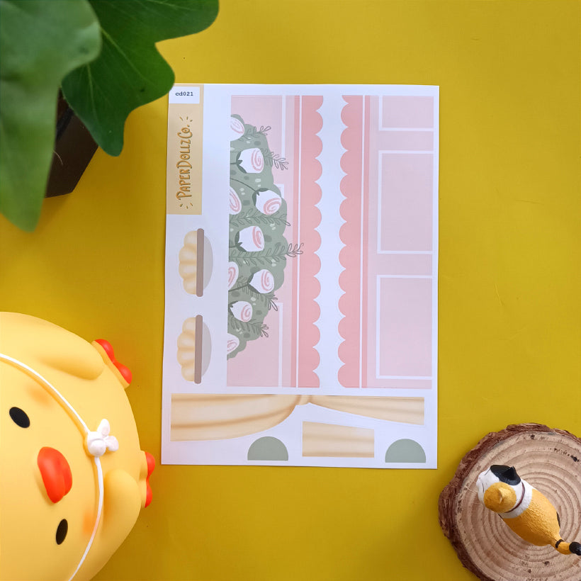 Crowning Glory | Hobonichi | Cousin Daily Sticker Kit | Cd021