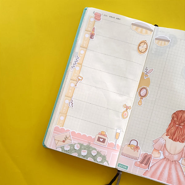 Crowning Glory Kits for Hobonichi Weeks