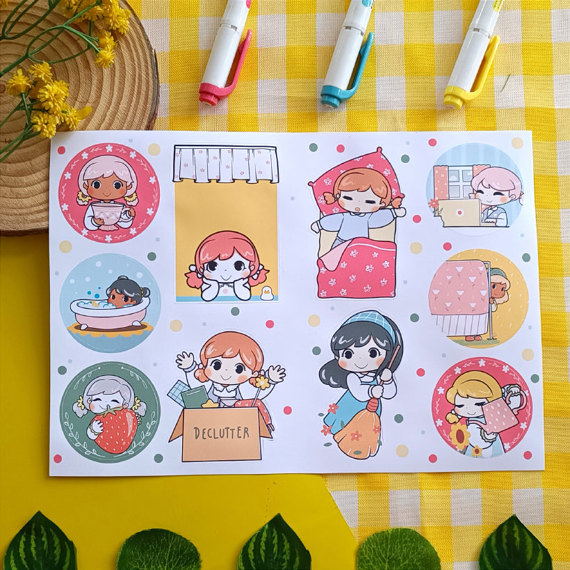 7th Anniversary Sticker Book | Cb062