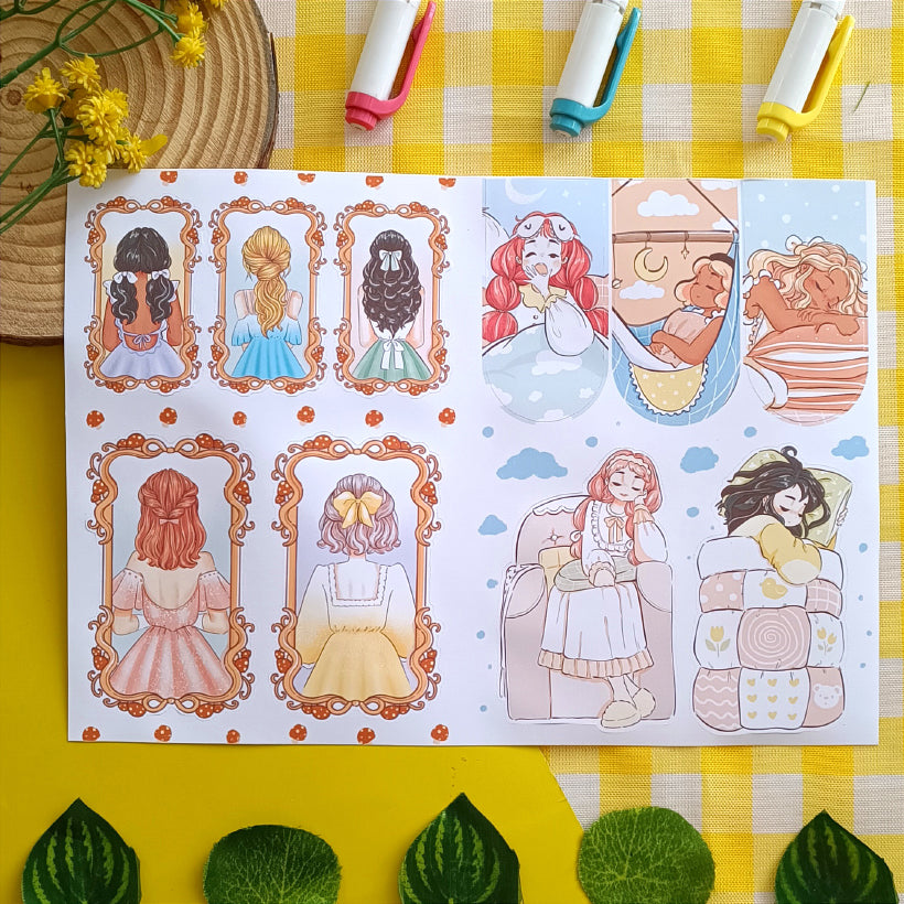 7th Anniversary Sticker Book | Cb062
