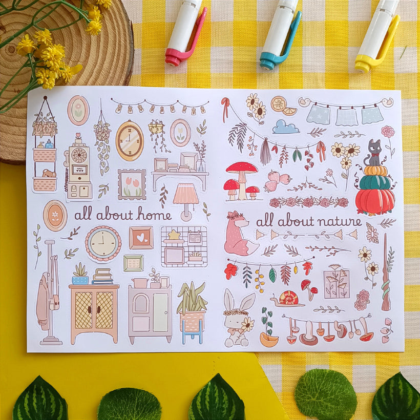 7th Anniversary Sticker Book | Cb062