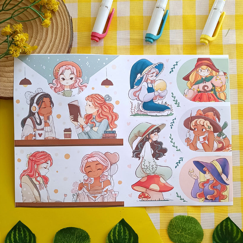 7th Anniversary Sticker Book | Cb062
