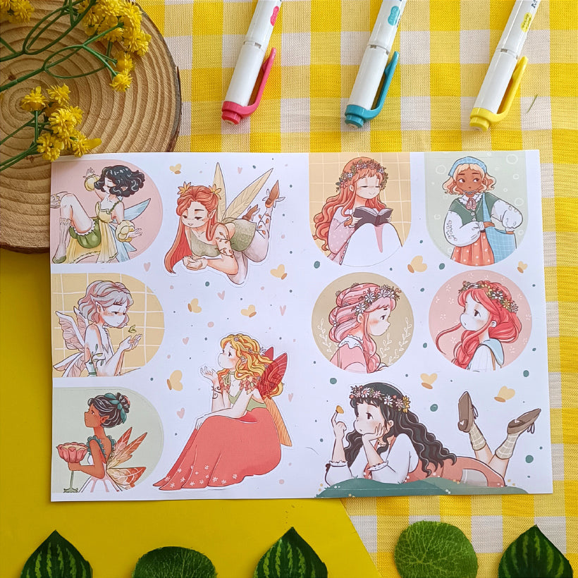 7th Anniversary Sticker Book | Cb062