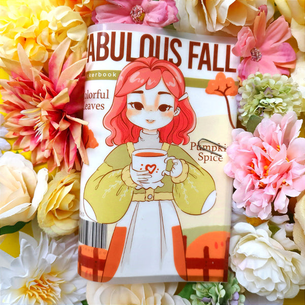 Fabulous Fall PaperDollzCo Planner Sticker Book | CB063