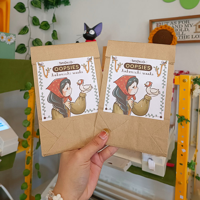 Hobonichi Weeks Stickers | Oopsies Bundle | PaperDollzCo Stickers