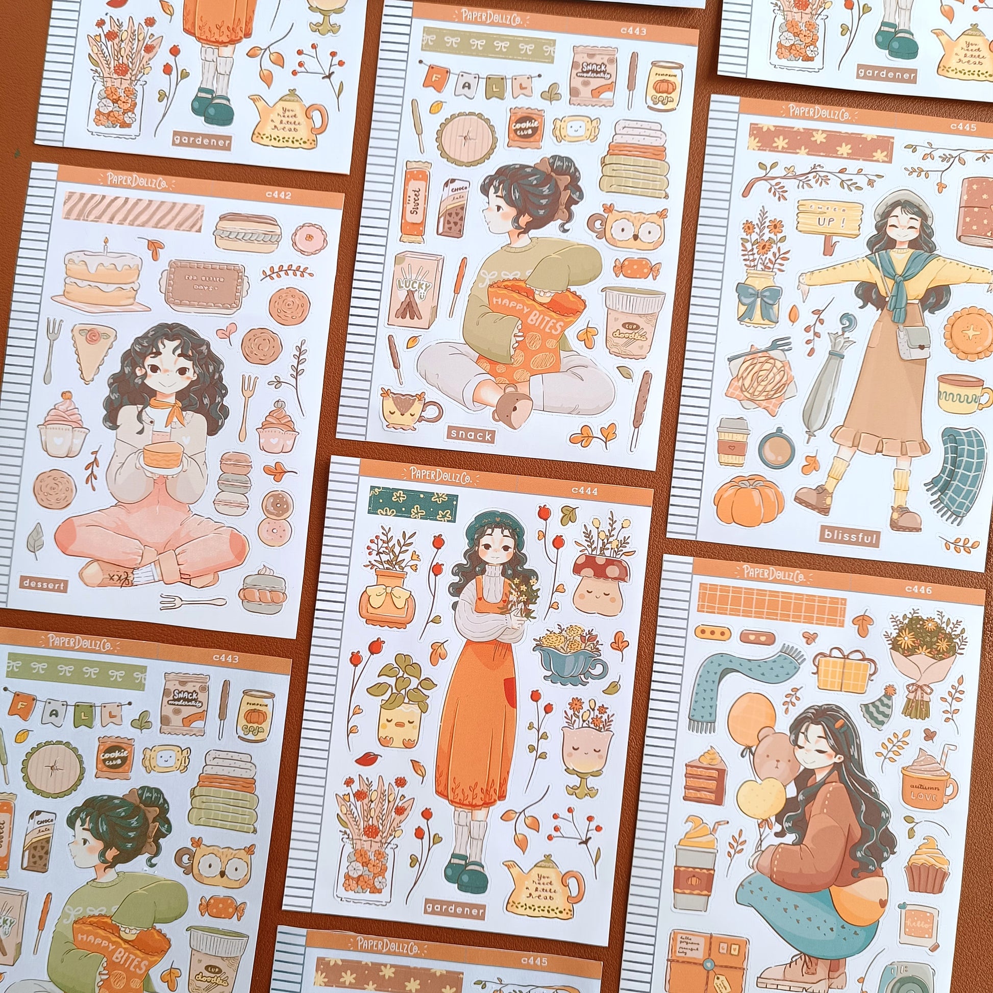 Gardener | Cozy Harvest | Collection Stickers | C444
