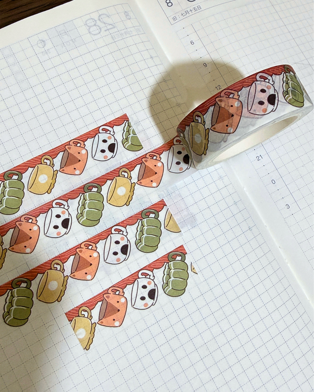 Paperdollzco | A5 Border Sticker | w043