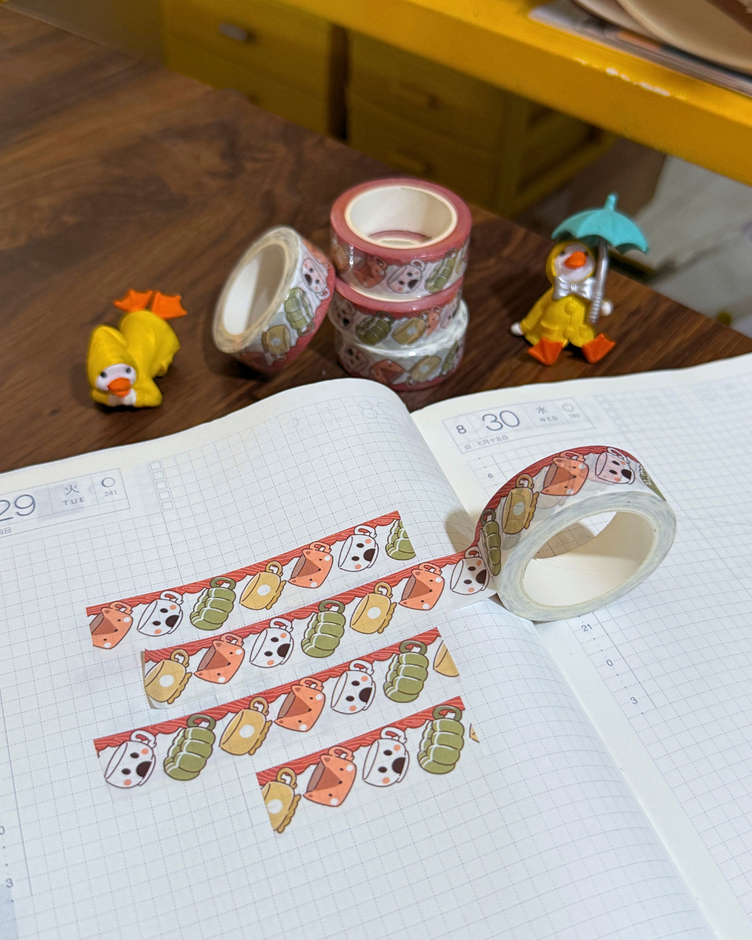 Paperdollzco | A5 Border Sticker | w043