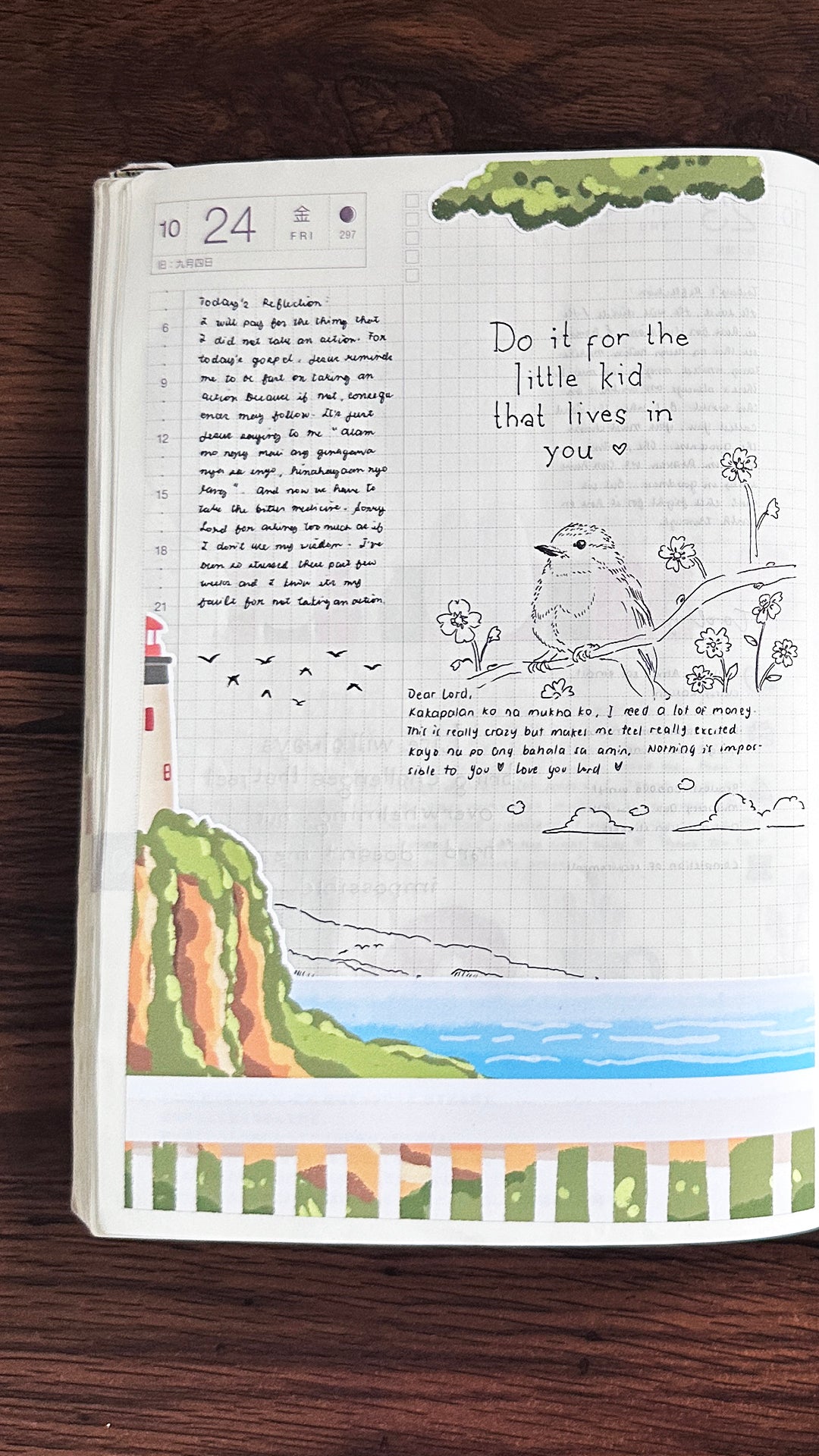 Wanderlust | Hobonichi | Cousin Daily Sticker Kit | Cd038