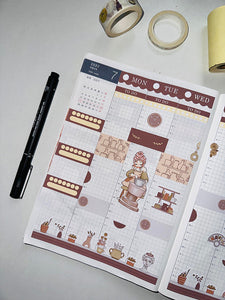 Pottery Shop ( True Passion ) Hobonichi Cousin Weekly Kit - hcwk029