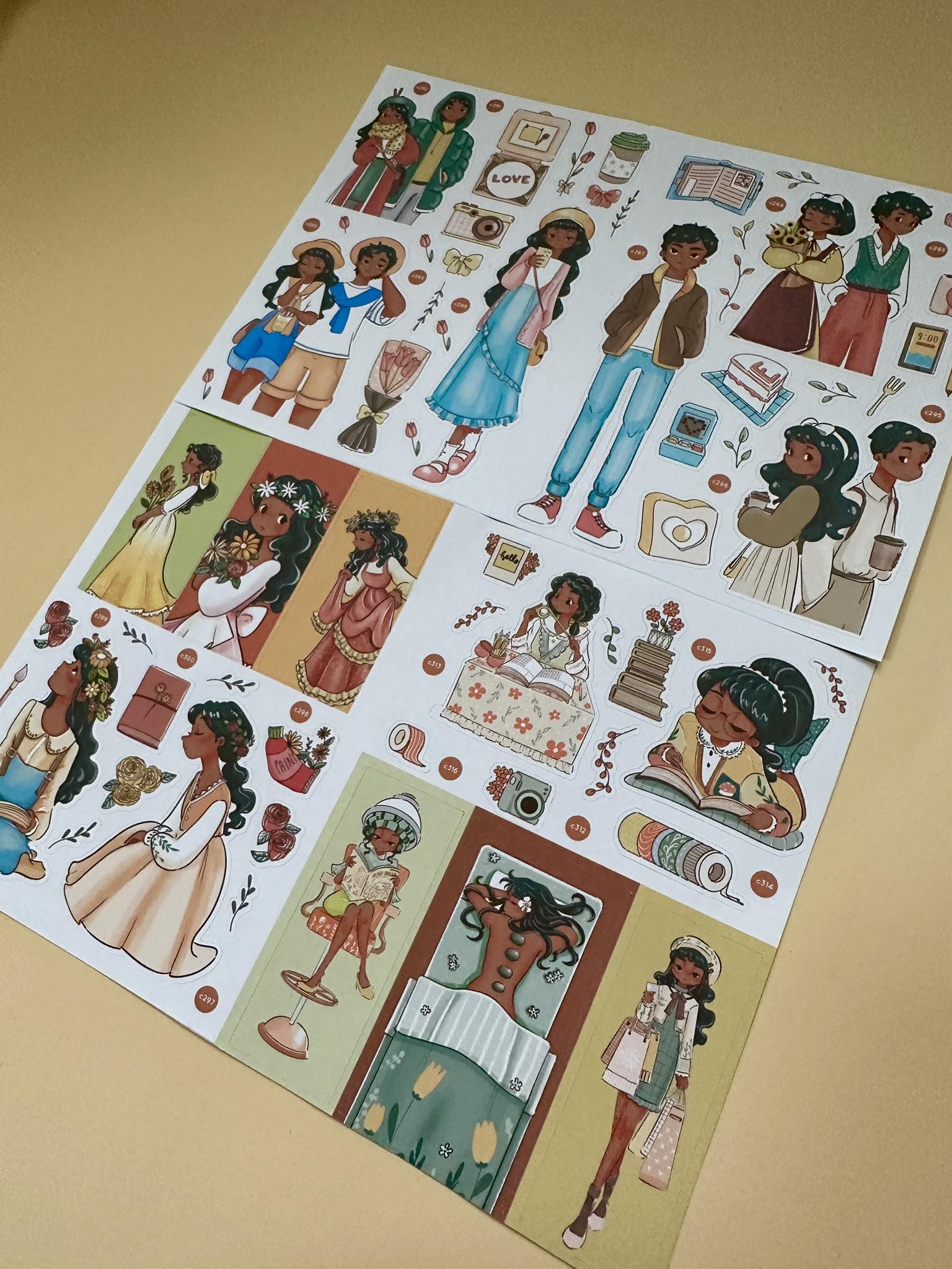 6th Anniversary Sticker Book | CB051