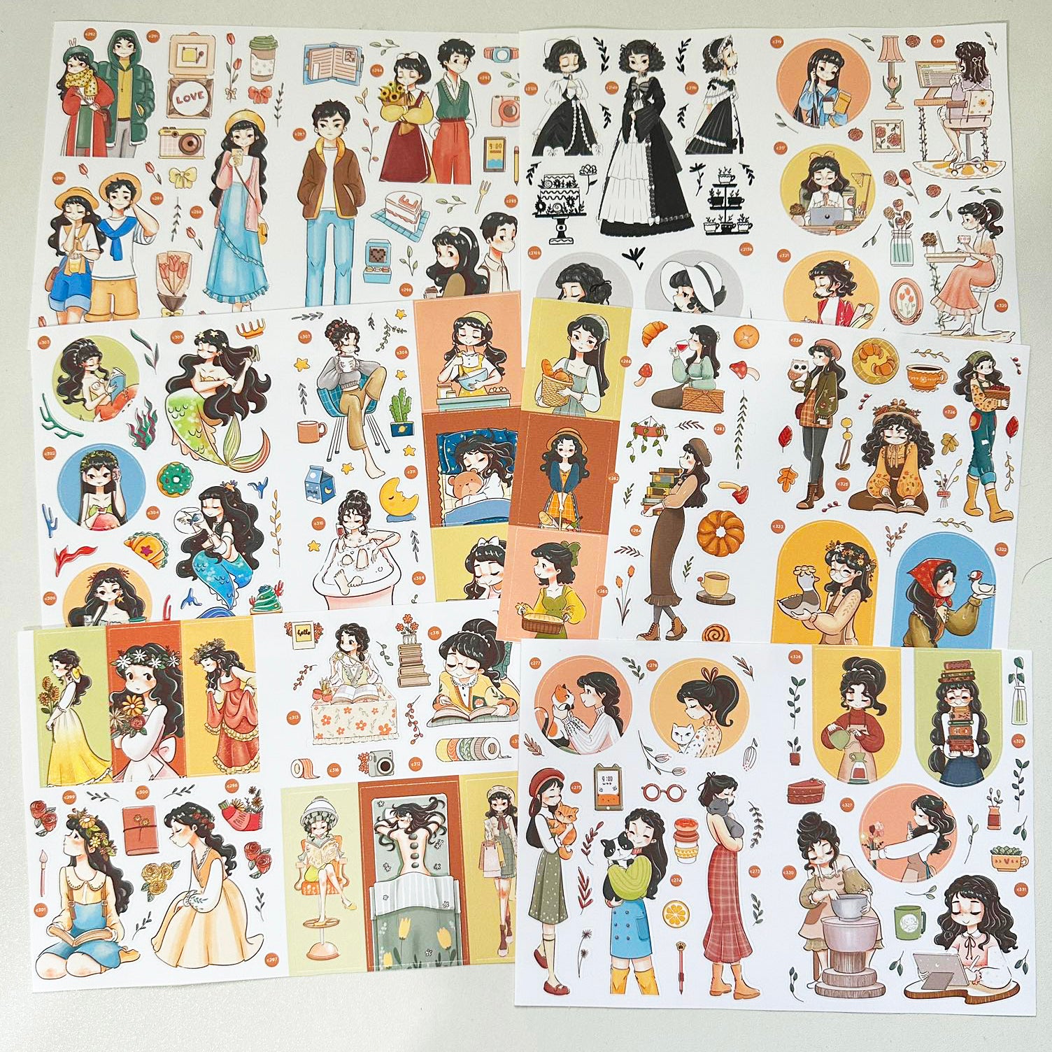6th Anniversary Sticker Book | CB051