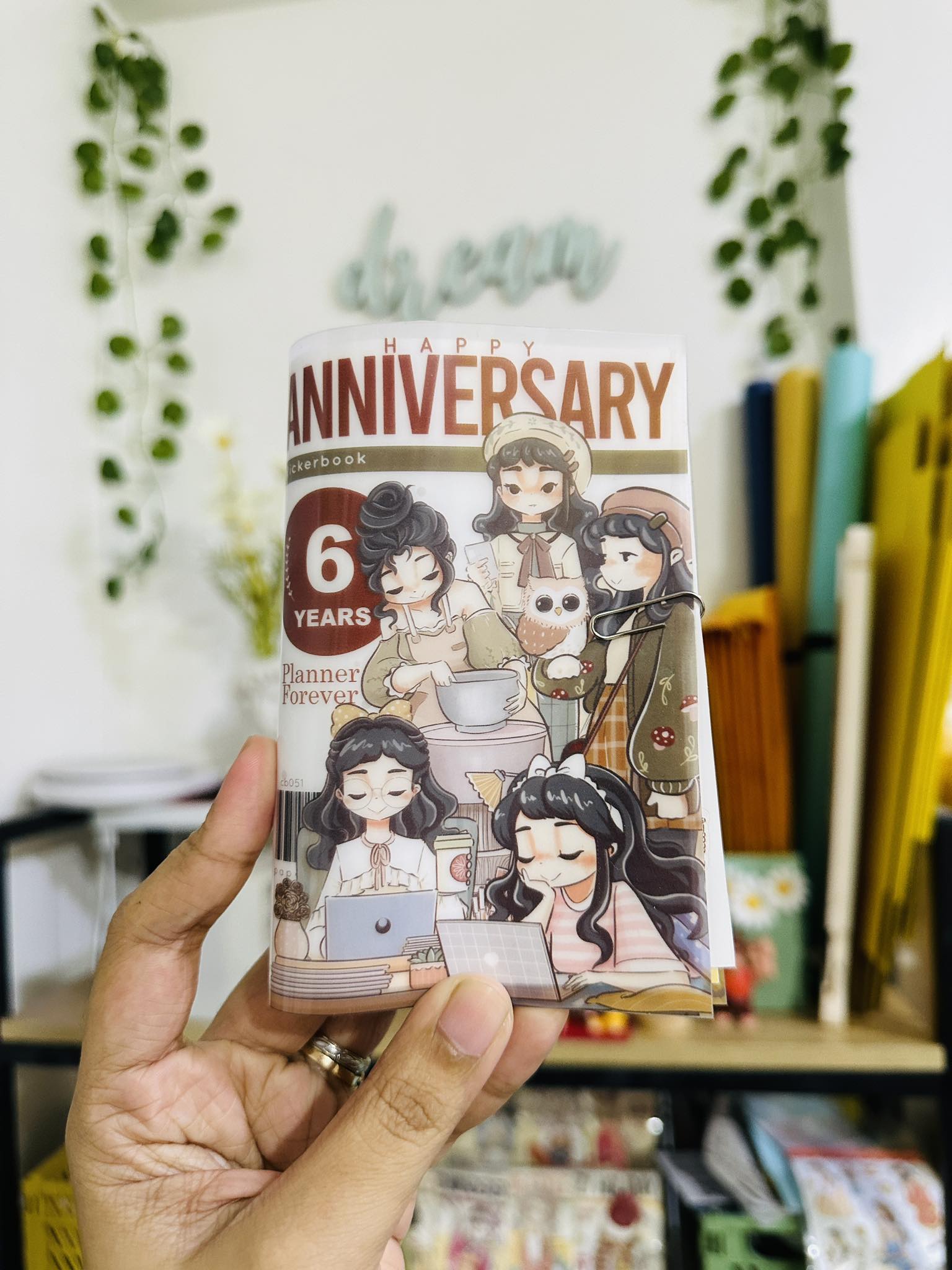 6th Anniversary Sticker Book | CB051