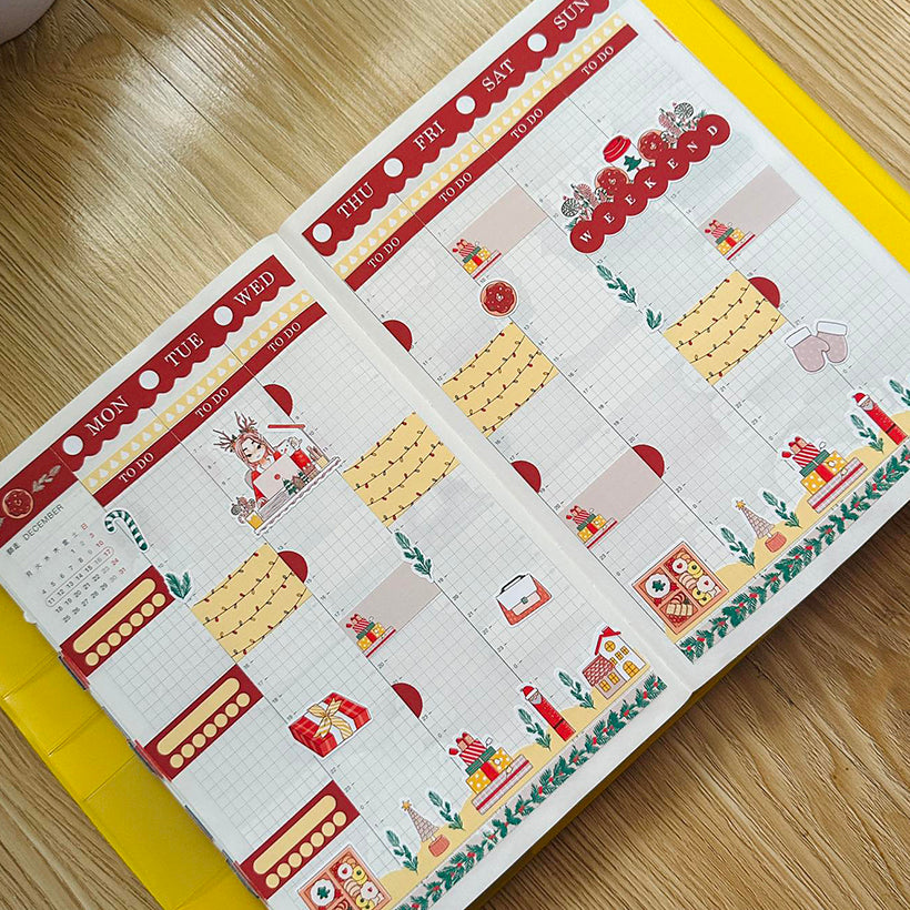 Busy Joy to the Dolly World Hobonichi Cousin Weekly Kit - hcwk037