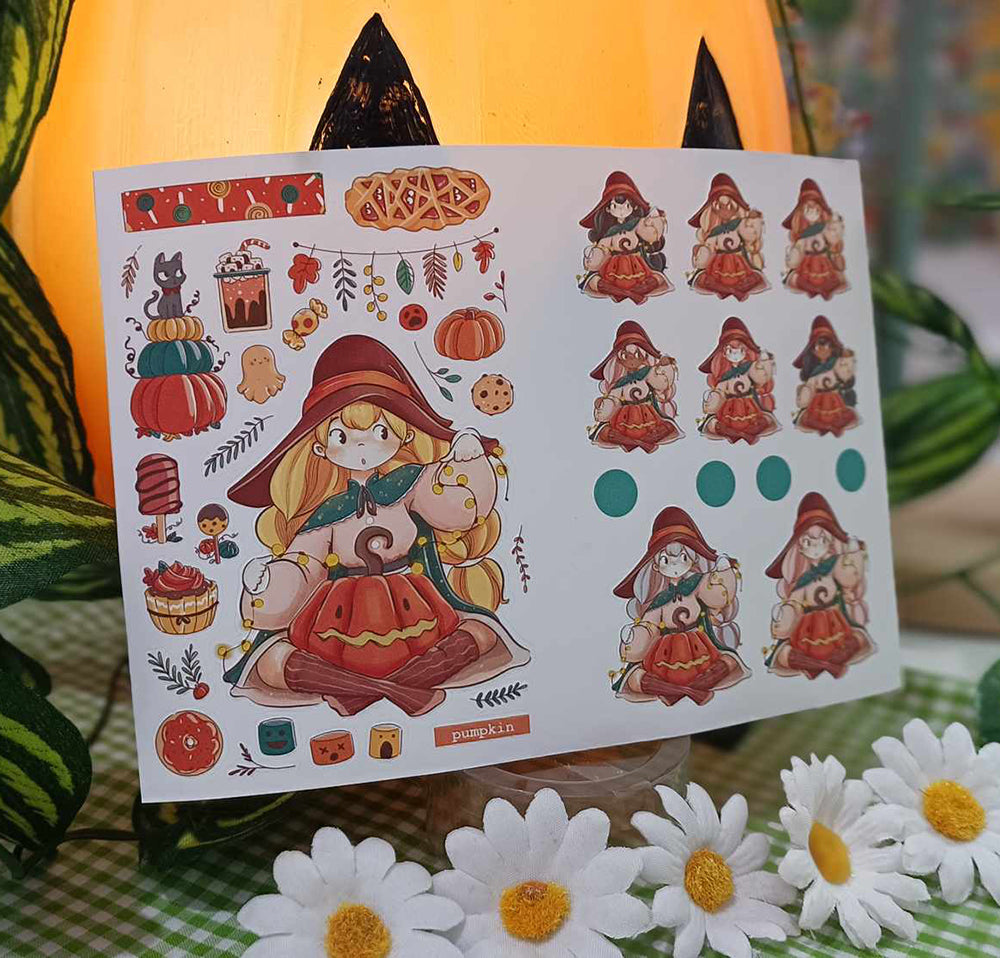 Enchanted PaperDollzCo Planner Sticker Book | CB052