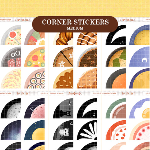 CORNER STICKERS – PaperDollzCo